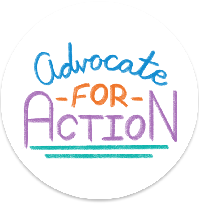 Advocate for Action Logo - Carly Rosen